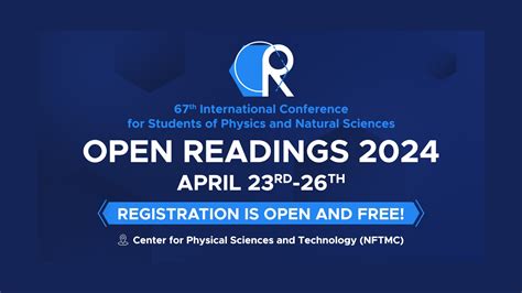 Open Readings .